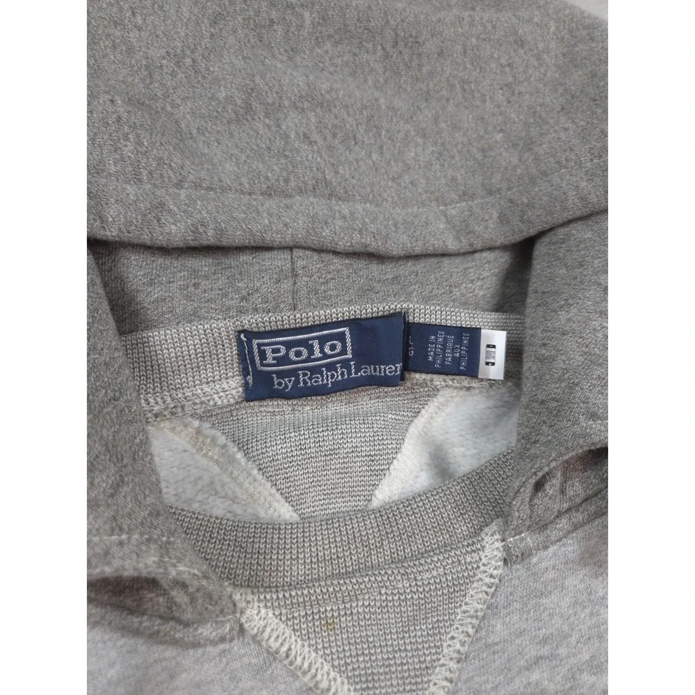 Vintage Polo Ralph Lauren Hoodie Mens Large New York Track P Wing‎